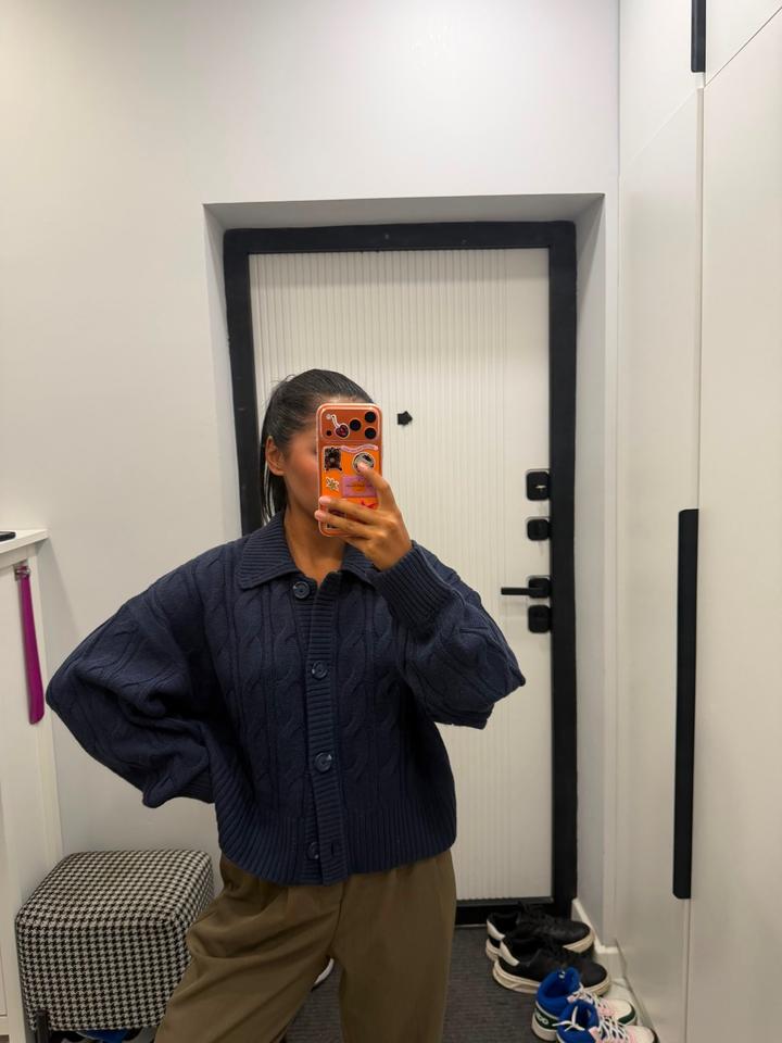 H&M Женский вязаный кардиган на пуговицах