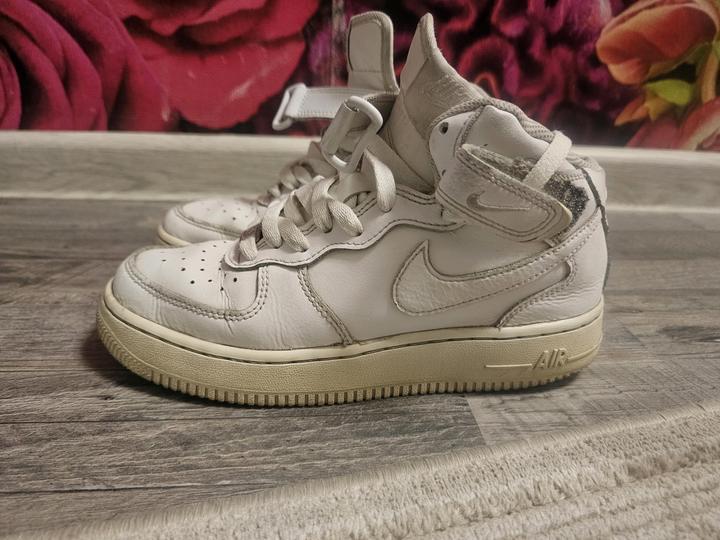 Nike Air Force 1 Mid ’07, White/White — CW2289-111.