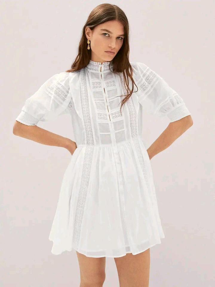Mng Collection хлопковое нежное платье от Mango