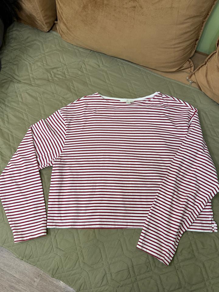 Лонгслив H&M в полоску