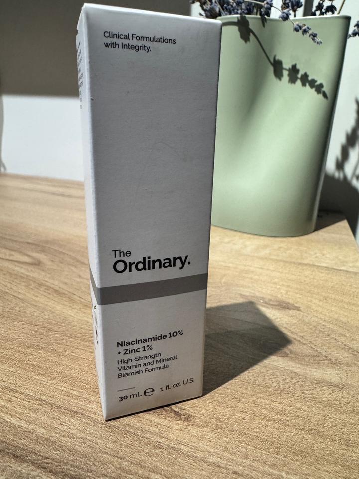 НОВАЯ Сыворотка The Ordinary Niacinamide 10% + Zinc 1% 30ml.