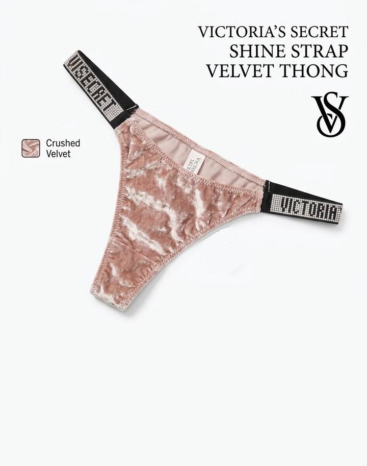 Трусики бренда Victoria's Secret (коллекция Shine Strap / Very Sexy).