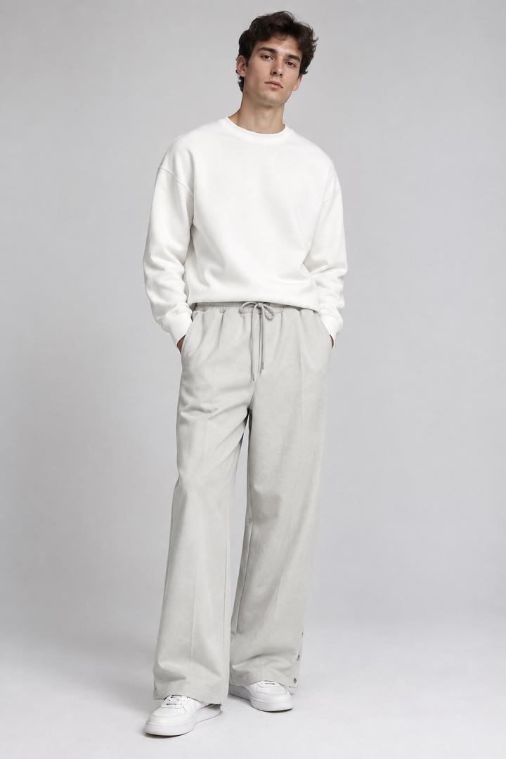 Boohoo Mens Мужские брюки на кнопках