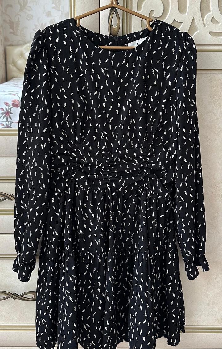 Платье с принтом