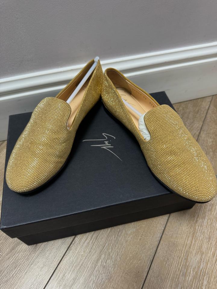 Лоферы Giuseppe Zanotti со стразами