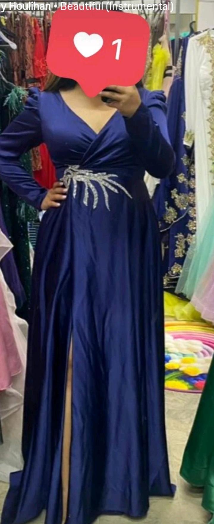 Вечернее платье plus size