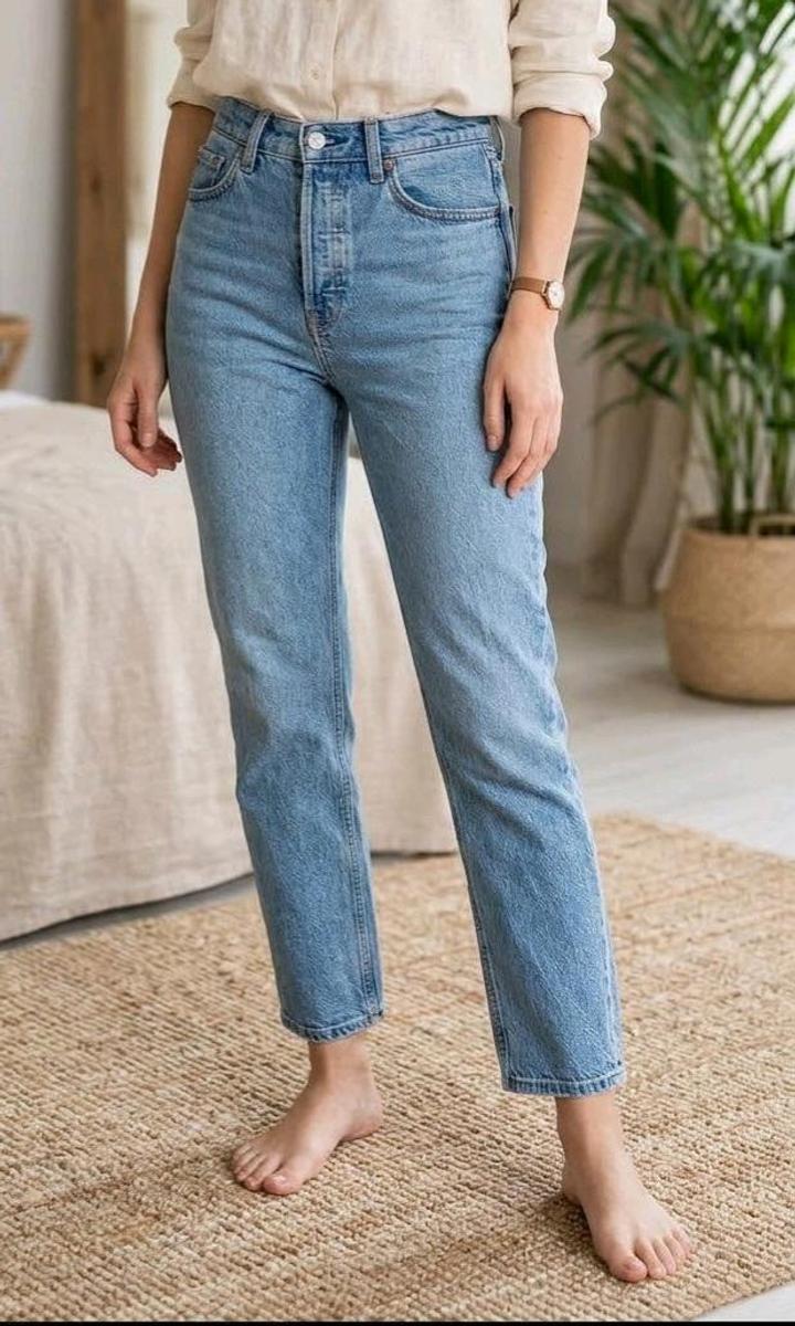 Джинсовые брюки от бренда H&M