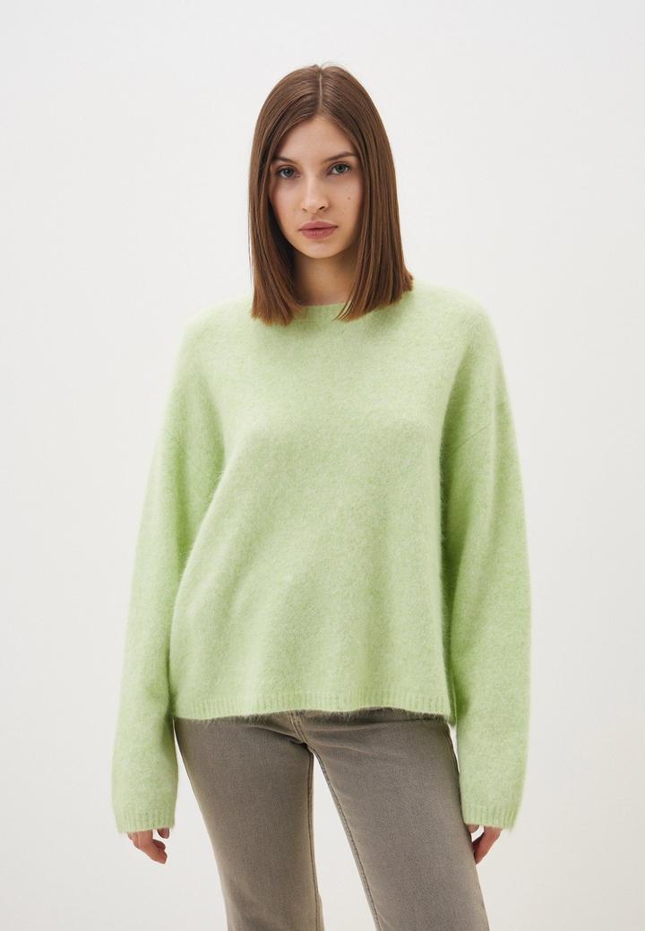 Bershka Теплый джемпер фисташкового цвета