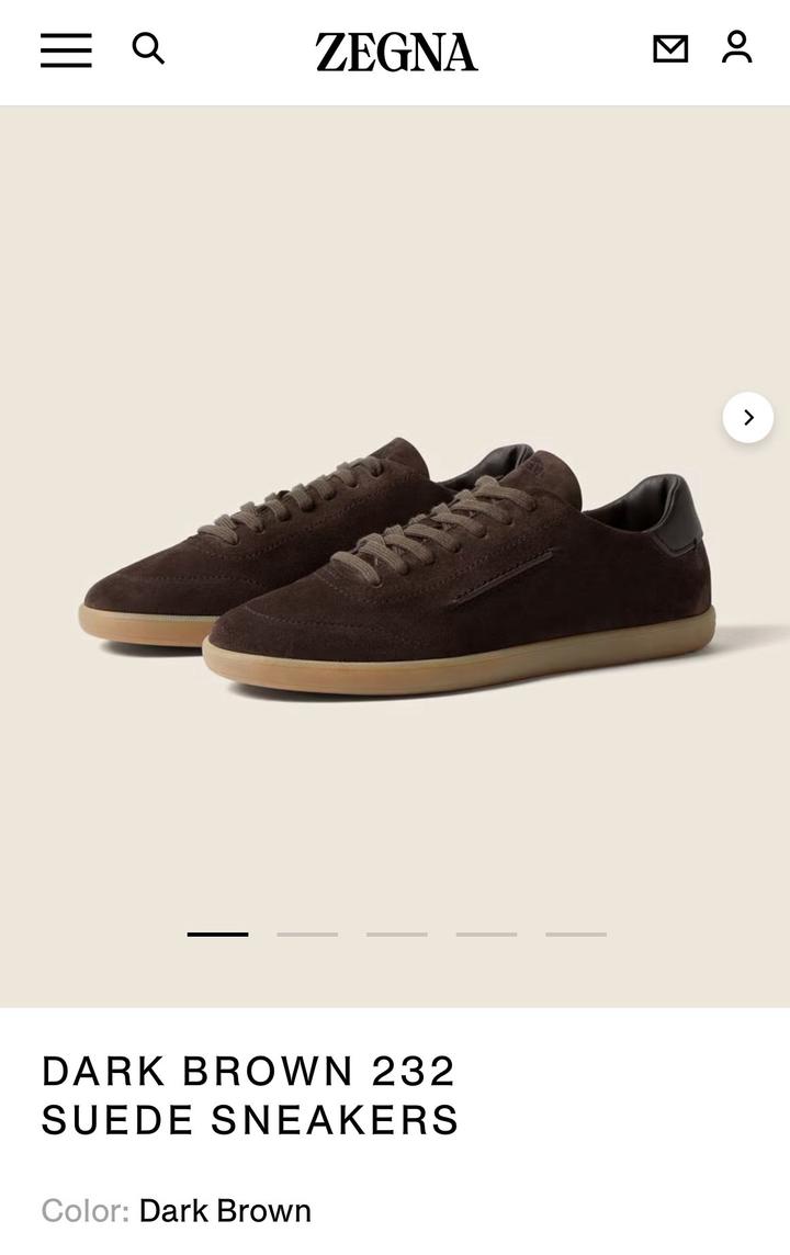 Zegna кеды