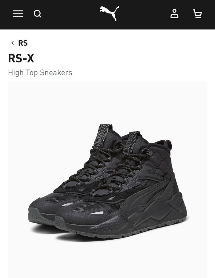 Высокие кроссовки Puma RS-X