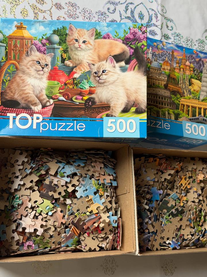 Пазлы 500 деталей