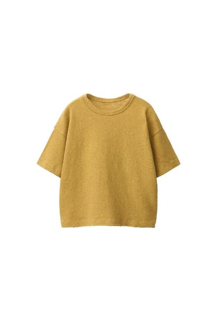 Новая детская Футболка ZARA лён (98)