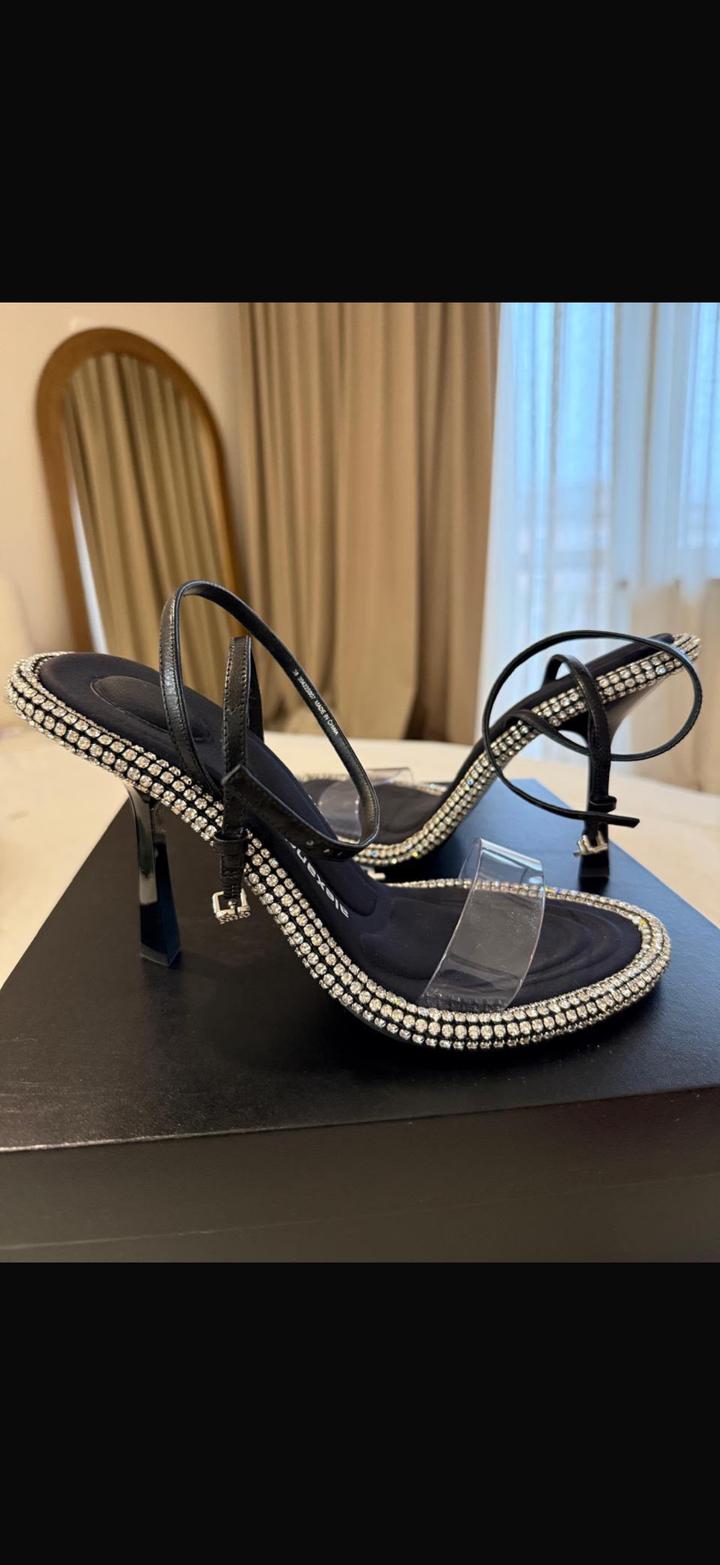 Alexander Wang босоножки со стразами