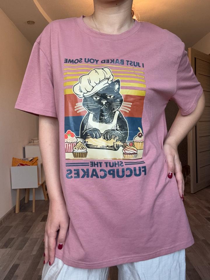 Футболка с принтом