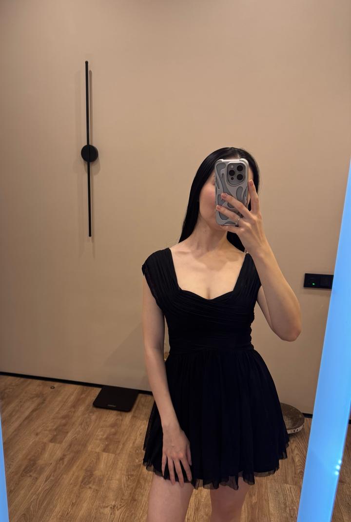 Черное платье Topshop Petite