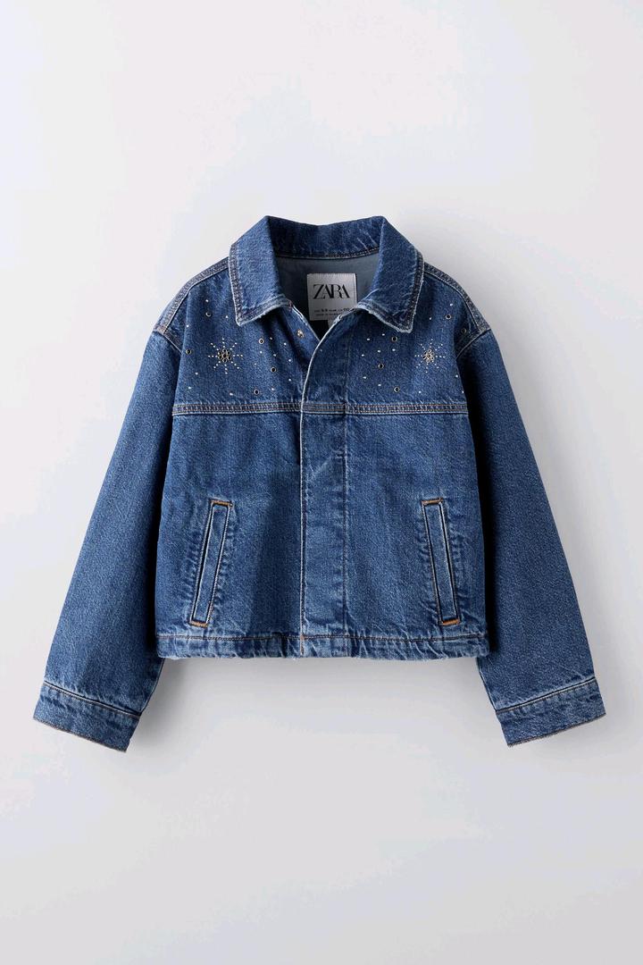 Zara Джинсовая куртка с подкладом
