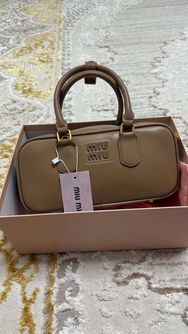 Қоңыр түсті сумка MIU MIU