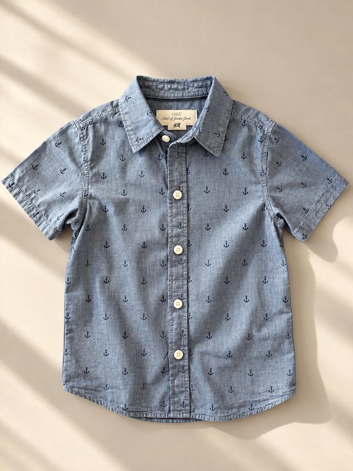 Рубашка H&M L.O.G.G. 5–6 лет, 116 см