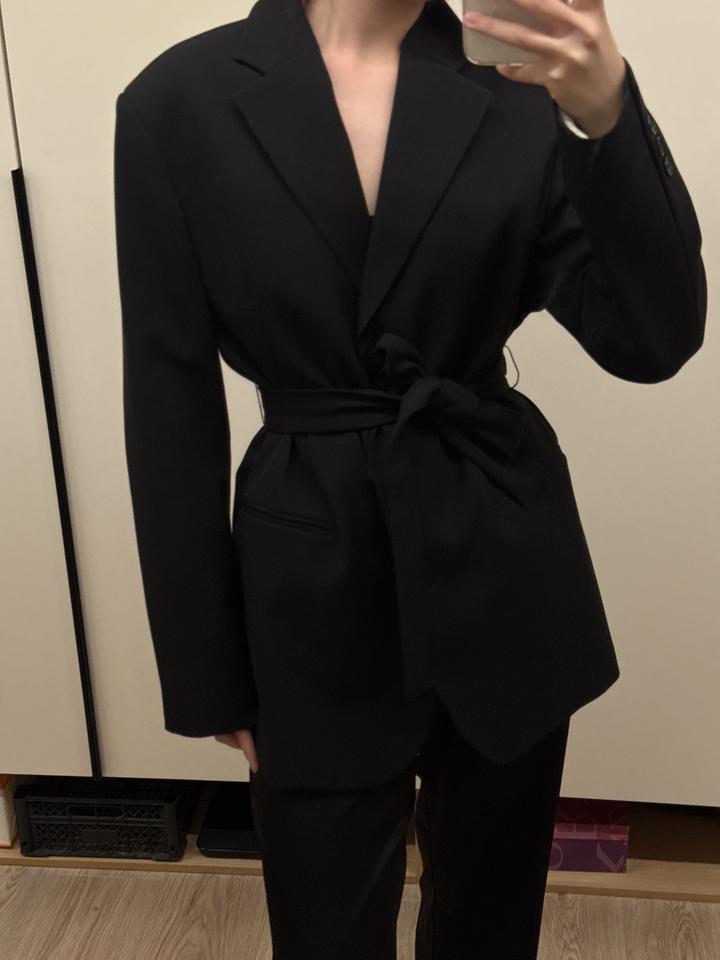 Zara Пиджак с поясом