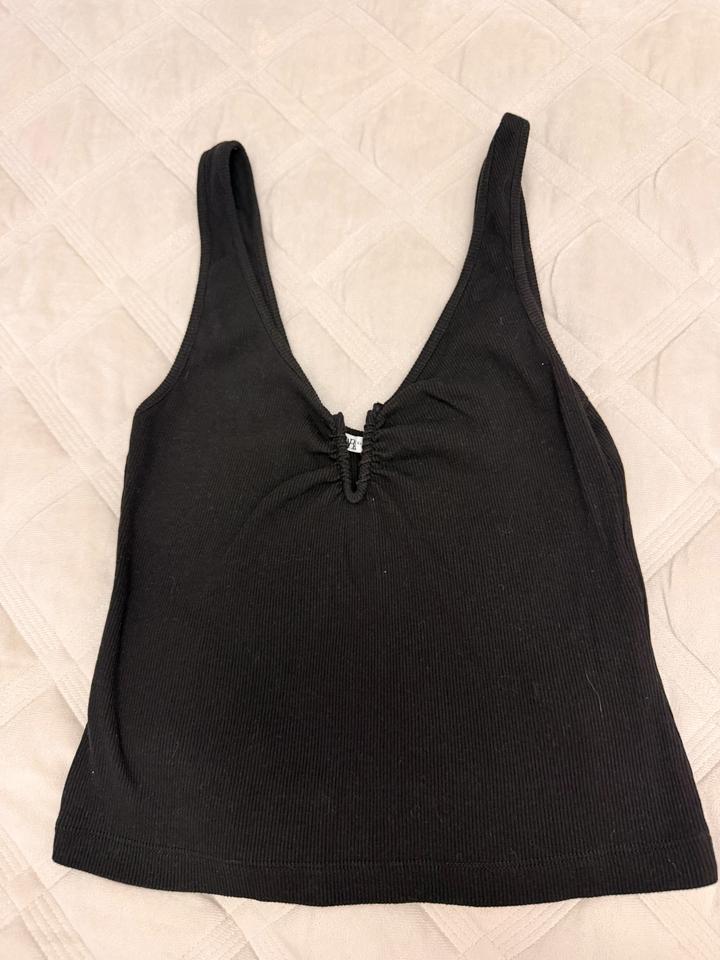 Топ черный ZARA