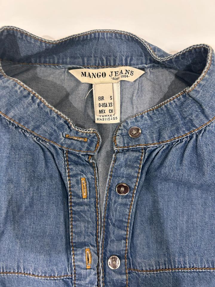 Джинсовая рубашка / блузка Mango Casual (оригинал)