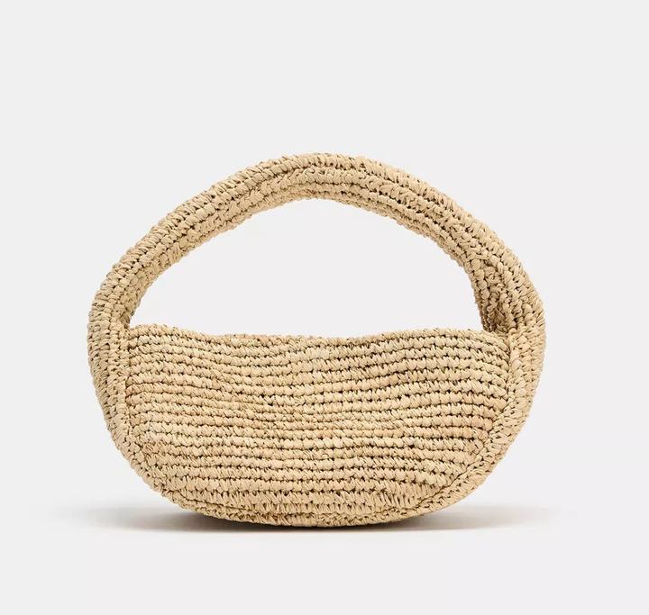H&M Плетеная сумка из соломы