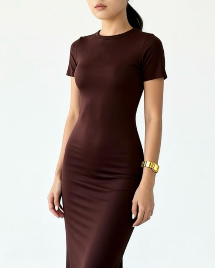SHEIN Платье миди облегающее