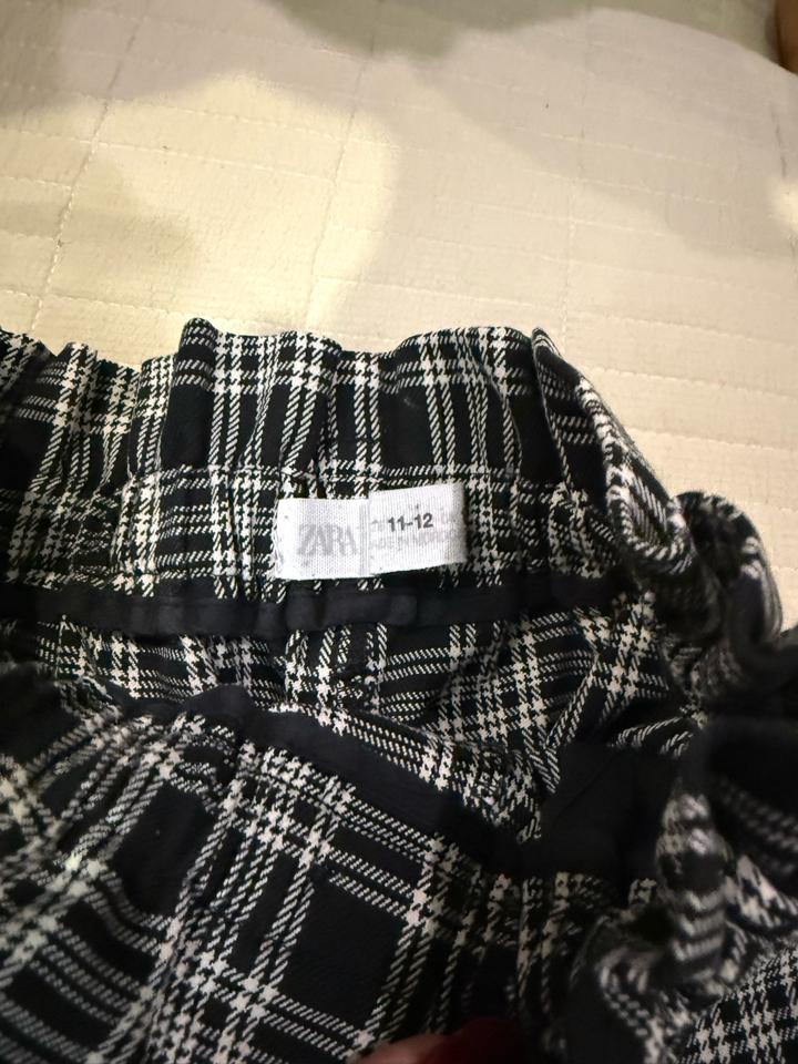 Брюки в клетку Zara 11-12