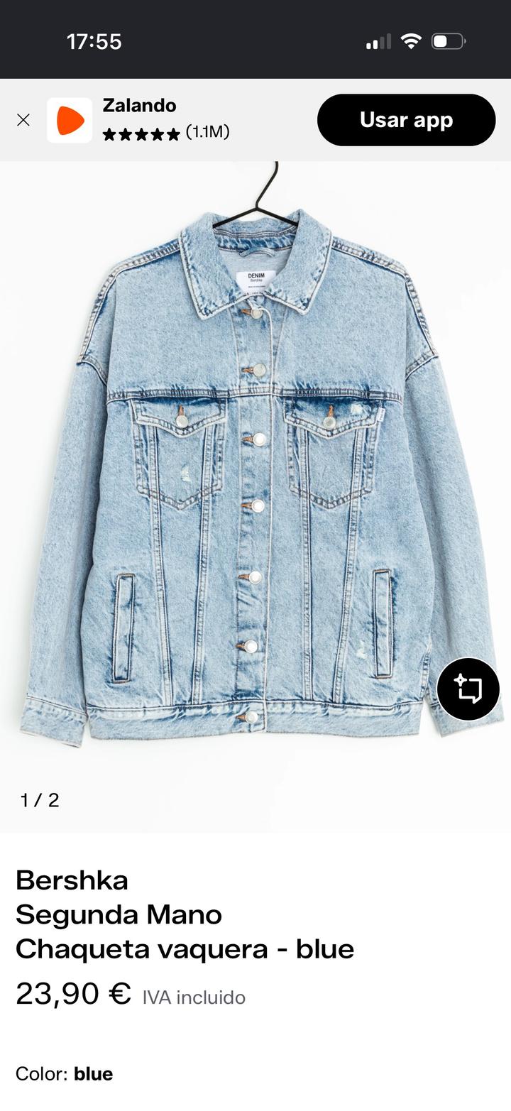 Джинсовка Bershka