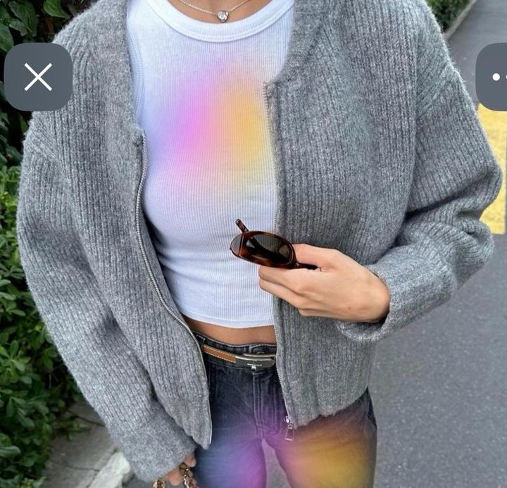 Кардиган Zara на молнии