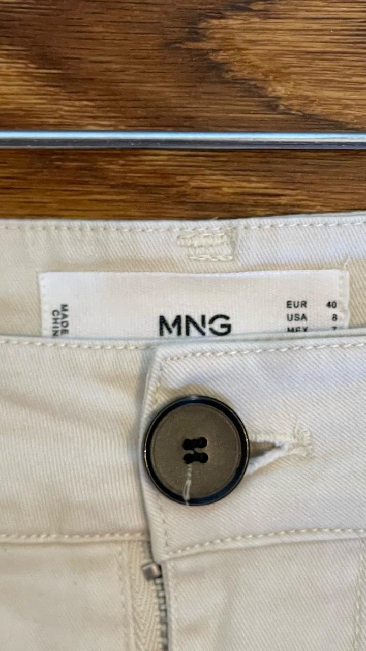 Брюки mom-fit Mango