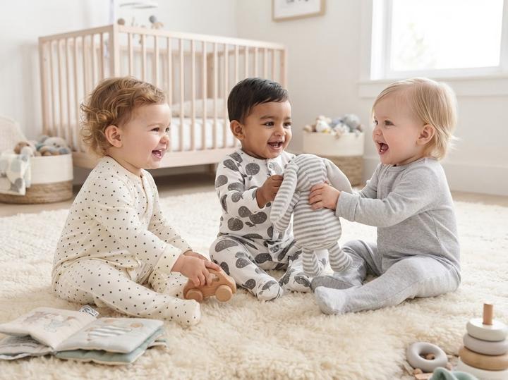mamas & papas Мягкие хлопковые боди для малышей