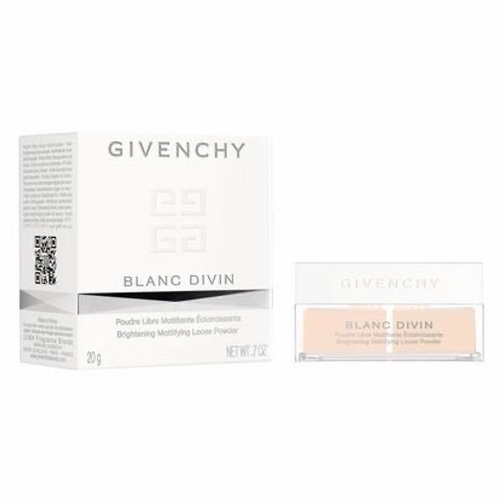 Givenchy Blanc Divin рассыпчатая матирующая пудра