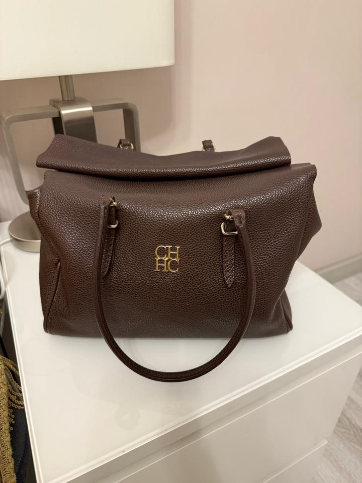 Сумка Carolina Herrera  коричневая