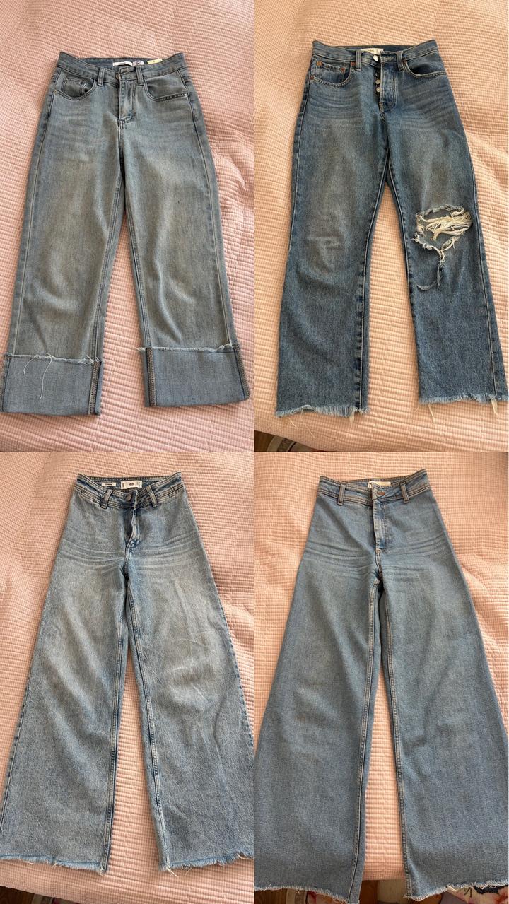 Zara Джинсы разные