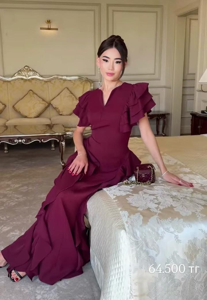 Alia Платье с воланами