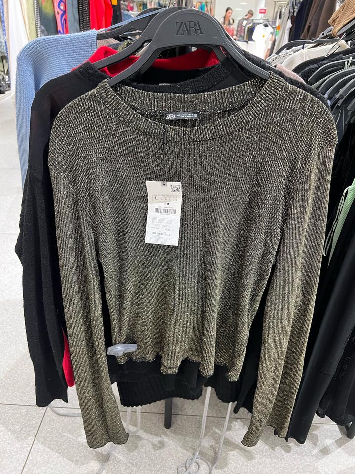 Zara Кофта блестящая