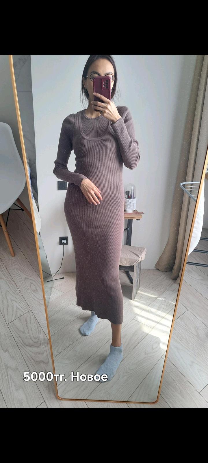 Трикотажное платье Zarina