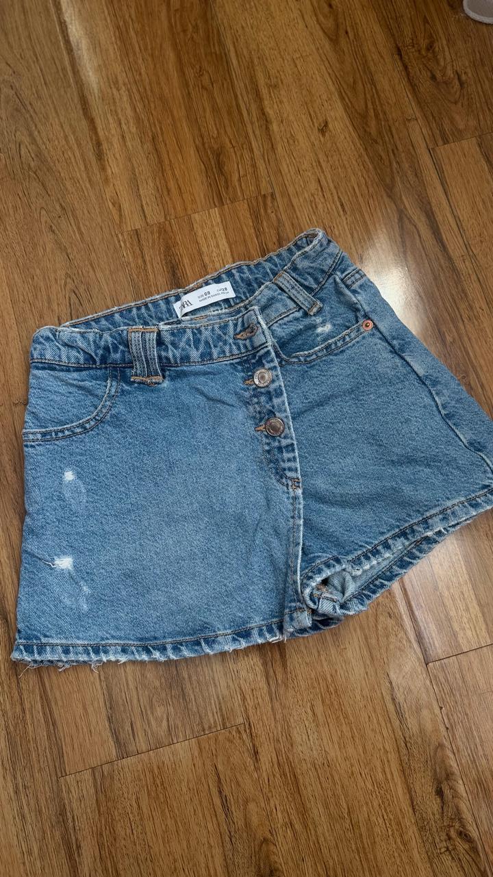 Джинсовые шорты ZARA 08