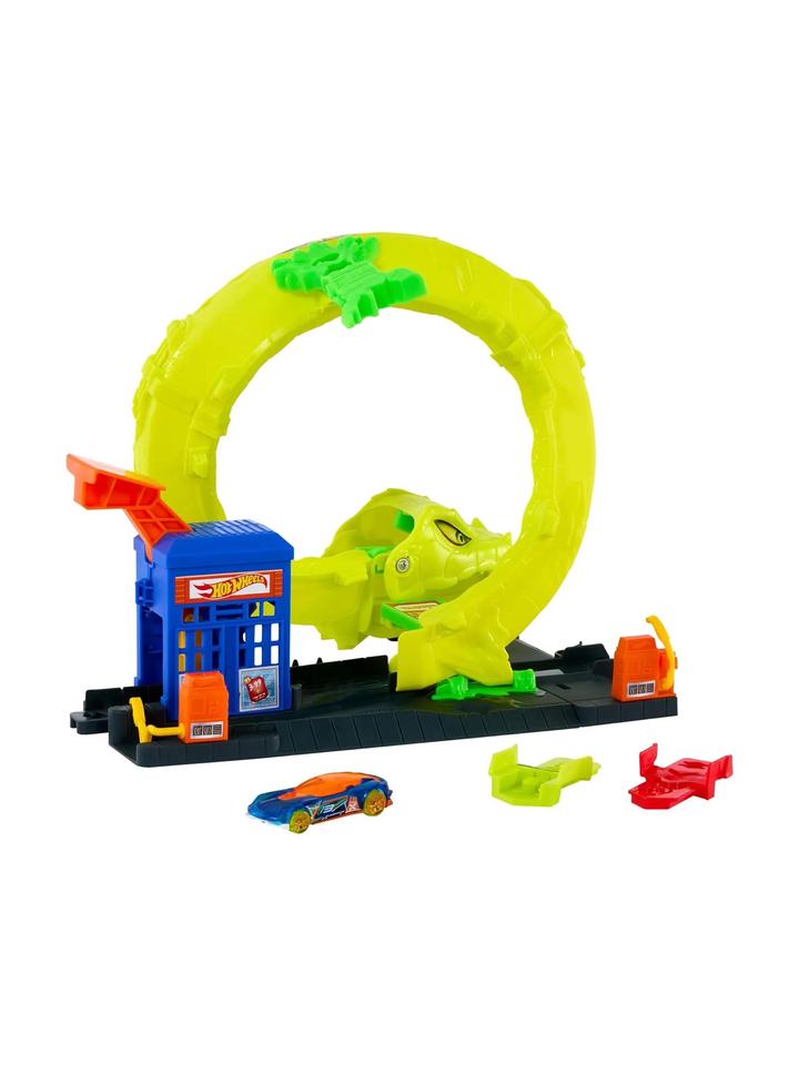 Игровой набор Hot Wheels трек с коброй