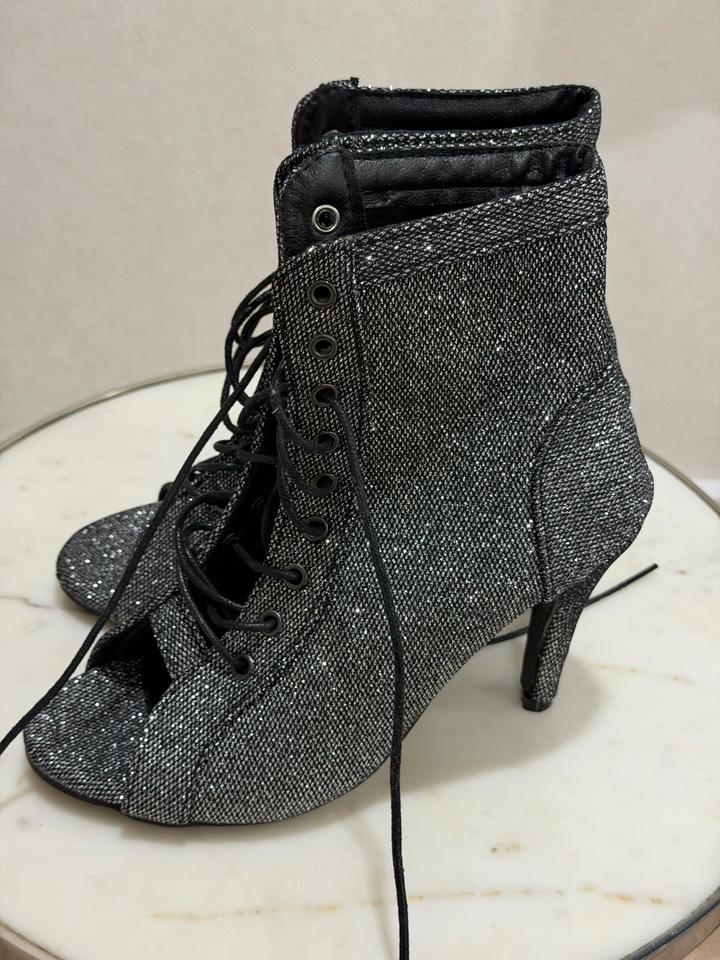 Ботильоны на шнуровке с открытым мысом для High Heels