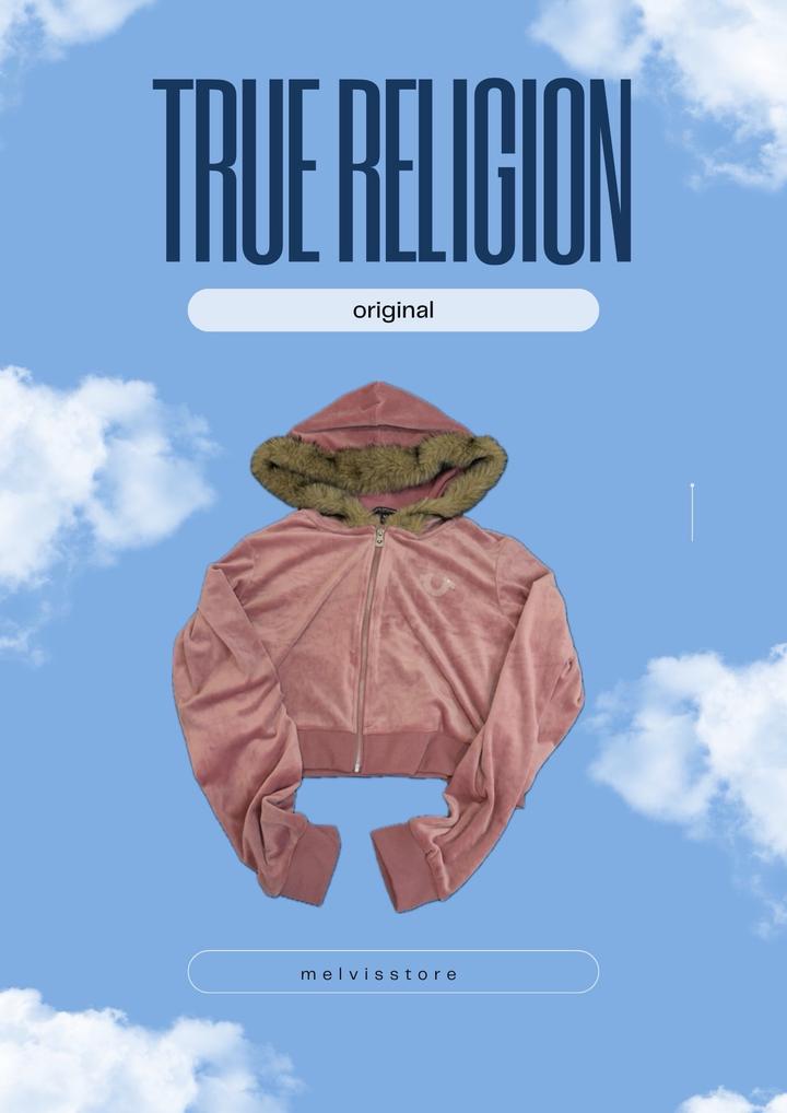 true religion зипка велюровая