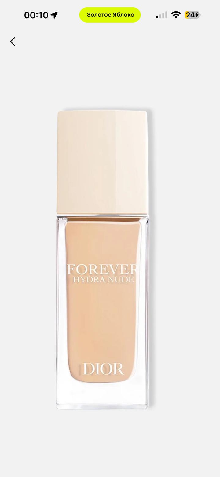 Тональный крем Dior Forever Hydra Nude