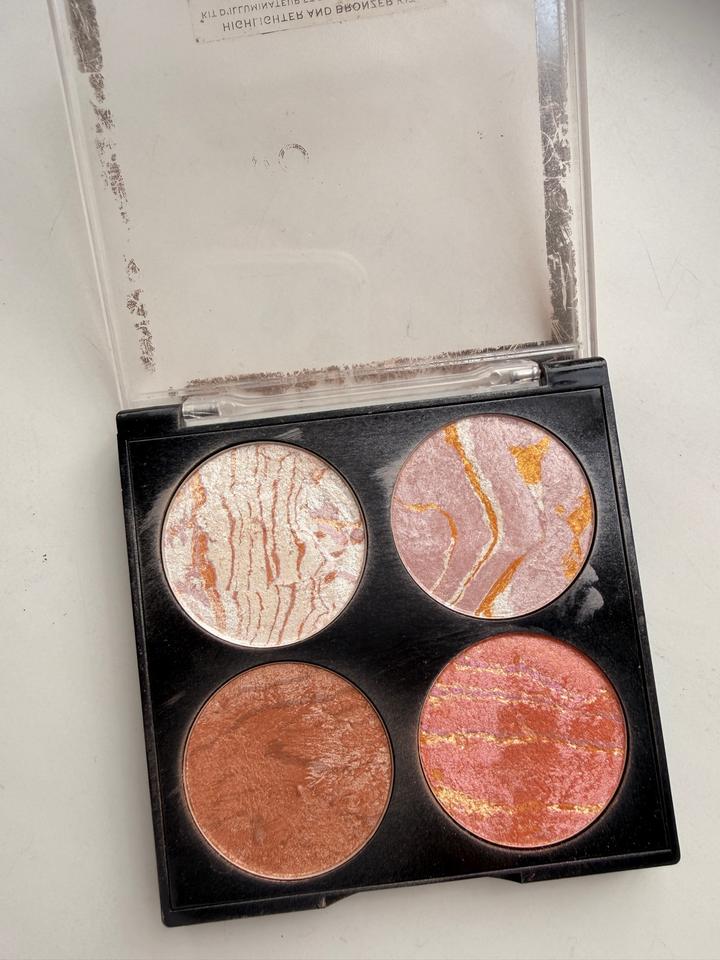 Палетка хайлайтеров Makeup Revolution