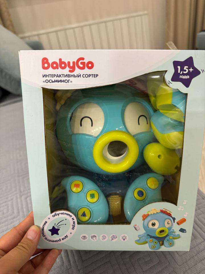 Baby Go Интерактивная игрушка сортер BabyGo Осьминог