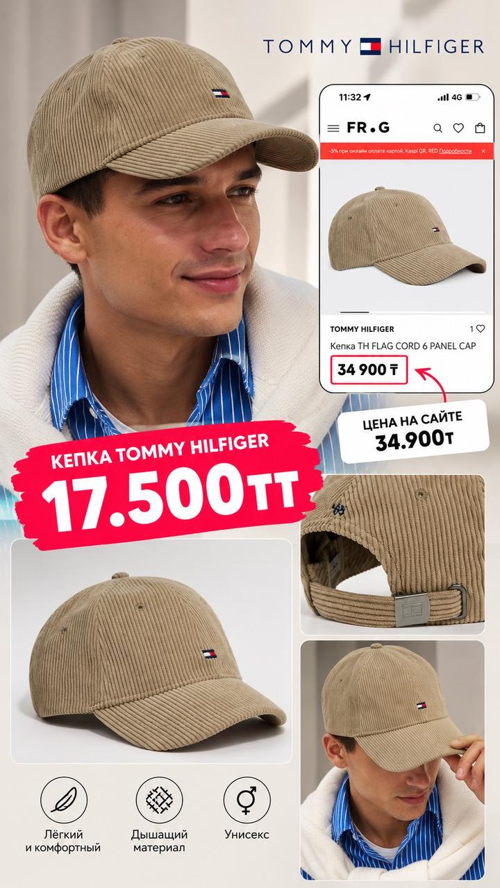 Кепка Tommy Hilfiger