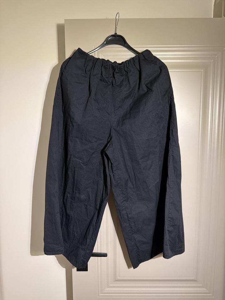 Черные хлопковые кюлоты Zara