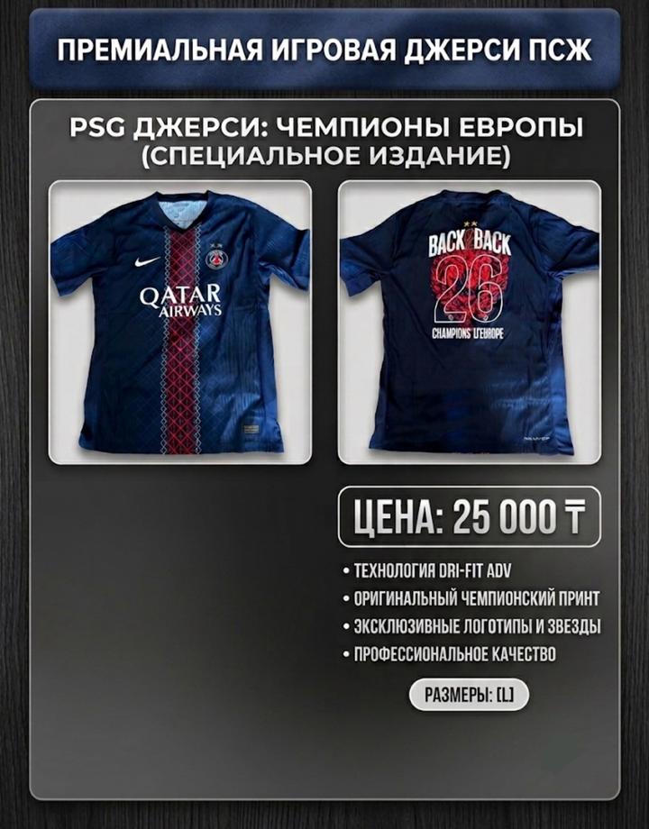 Nike игровая джерси ПСЖ