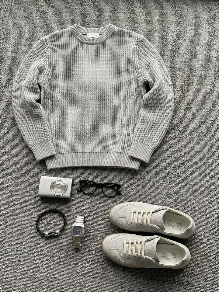 Fashion Свитер крупной вязки