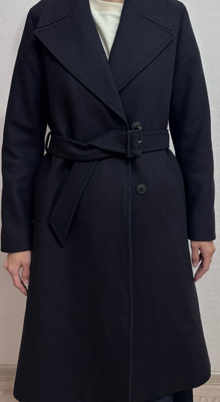 Massimo Dutti Пальто длина ниже колена (мой рост 170)